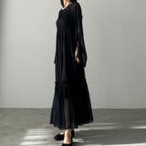 louere 【ペチコートset】シアーティアードワンピース | Louere | 詳細画像12 