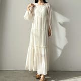 louere 【ペチコートset】シアーティアードワンピース | Louere | 詳細画像2 