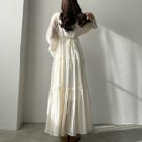 louere 【ペチコートset】シアーティアードワンピース | Louere | 詳細画像3 