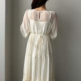 louere 【ペチコートset】シアーティアードワンピース | Louere | 詳細画像6 