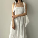 Louere シャーリングティアードキャミワンピース | Louere | 詳細画像12 