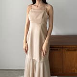 Louere 裾シアーチュールマーメイドキャミワンピース | Louere | 詳細画像11 