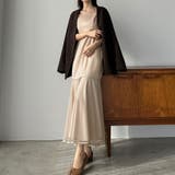 Louere 裾シアーチュールマーメイドキャミワンピース | Louere | 詳細画像15 