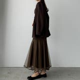 Louere 裾シアーチュールマーメイドキャミワンピース | Louere | 詳細画像19 