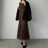 Louere 裾シアーチュールマーメイドキャミワンピース | Louere | 詳細画像20 