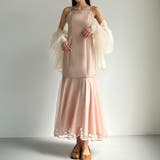 Louere 裾シアーチュールマーメイドキャミワンピース | Louere | 詳細画像26 