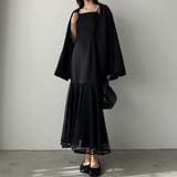 Louere 裾シアーチュールマーメイドキャミワンピース | Louere | 詳細画像5 