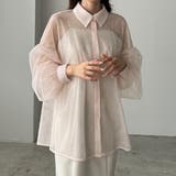 Louere チュールボリュームスリーブシアーシャツ | Louere | 詳細画像20 