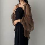 Louere チュールボリュームスリーブシアーシャツ | Louere | 詳細画像32 