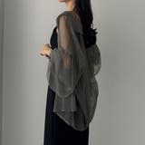 Louere チュールボリュームスリーブシアーシャツ | Louere | 詳細画像38 