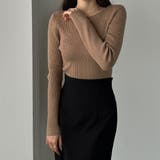 Louere ボートネック長袖リブニット | Louere | 詳細画像16