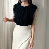 Louere チュールノースリーブトップス | Louere | 詳細画像11 