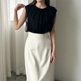 Louere チュールノースリーブトップス | Louere | 詳細画像12 