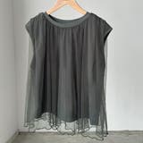 Louere チュールノースリーブトップス | Louere | 詳細画像21 