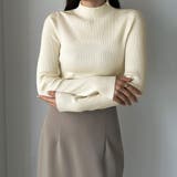 Louere ハイネックリブニット | Louere | 詳細画像3