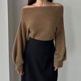 Louere オフショルシャギーニット | Louere | 詳細画像12