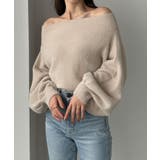 Louere オフショルシャギーニット | Louere | 詳細画像20