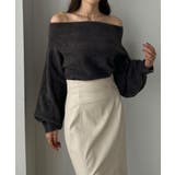 Louere オフショルシャギーニット | Louere | 詳細画像24