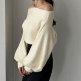 Louere オフショルシャギーニット | Louere | 詳細画像3