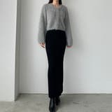 Louere タイトニットペンシルスカート | Louere | 詳細画像2