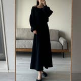 Louere ショートニットトップス＋フレアキャミワンピース | Louere | 詳細画像11 