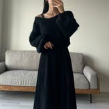 Louere ショートニットトップス＋フレアキャミワンピース | Louere | 詳細画像12 