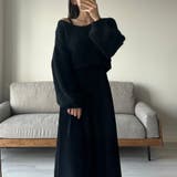 Louere ショートニットトップス＋フレアキャミワンピース | Louere | 詳細画像13 