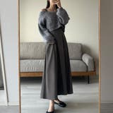 Louere ショートニットトップス＋フレアキャミワンピース | Louere | 詳細画像21 