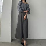 Louere ショートニットトップス＋フレアキャミワンピース | Louere | 詳細画像27 