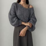 Louere ショートニットトップス＋フレアキャミワンピース | Louere | 詳細画像31 