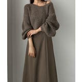 Louere ショートニットトップス＋フレアキャミワンピース | Louere | 詳細画像38 