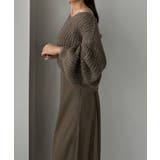 Louere ショートニットトップス＋フレアキャミワンピース | Louere | 詳細画像42 