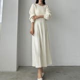 Louere ショートニットトップス＋フレアキャミワンピース | Louere | 詳細画像7 