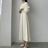 Louere ショートニットトップス＋フレアキャミワンピース | Louere | 詳細画像9 