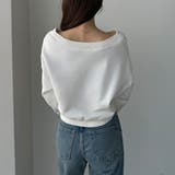 Louere 2wayオフショルダースウェット | Louere | 詳細画像17