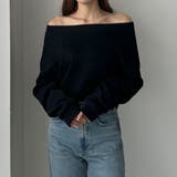 Louere 2wayオフショルダースウェット | Louere | 詳細画像2