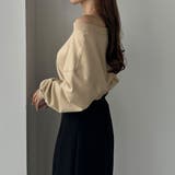 Louere 2wayオフショルダースウェット | Louere | 詳細画像24