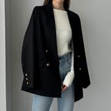 Louere ゴールドボタンテーラードジャケット | Louere | 詳細画像18 