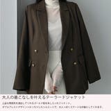 Louere ゴールドボタンテーラードジャケット | Louere | 詳細画像3 