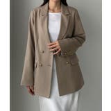 Louere ゴールドボタンテーラードジャケット | Louere | 詳細画像33 