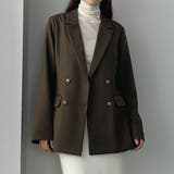 Louere ゴールドボタンテーラードジャケット | Louere | 詳細画像5 