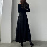 Louere ツイードハイウエストラッフルフレアスカート | Louere | 詳細画像4