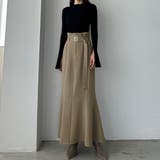 Louere ハイウエストベルトマーメイドスカート | Louere | 詳細画像9