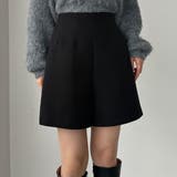 ブラック | Louere ハイウエストショートパンツ | Louere