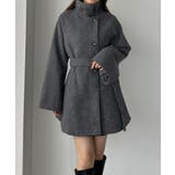 Louere ハイネックミドル丈コート | Louere | 詳細画像26 