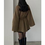 Louere ハイネックミドル丈コート | Louere | 詳細画像46 