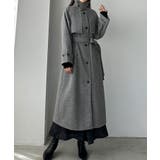 Louere 2wayステンカラーロングコート | Louere | 詳細画像10 