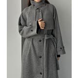 Louere 2wayステンカラーロングコート | Louere | 詳細画像9 