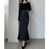 Louere ストレッチデニムバックマーメイドスカート | Louere | 詳細画像15 