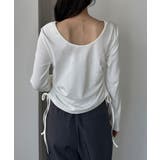 Louere ラインストーンドロストTシャツ | Louere | 詳細画像8